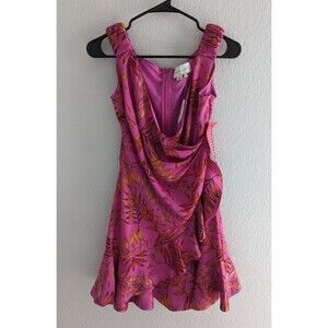 Sachin & Babi Abigail Off The Shoulder Dress Women's Size 2 Pink Mini Dress NWT